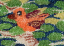 Flowering Garden with Ducks handwoven tapestry — view 17