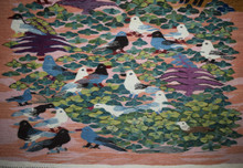 Countryside Birds and Animals handwoven tapestry — view 7