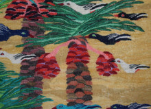 Palm Trees, Goats and Ducks handwoven tapestry — view 6