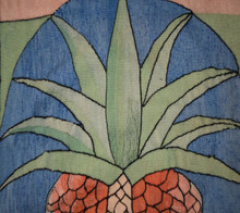 Date Palm and Birds handwoven tapestry — view 3