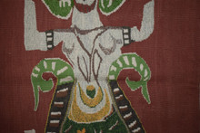 Coptic Dancer handwoven tapestry — view 3