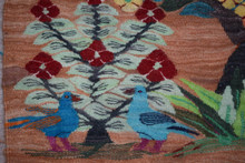 Tree of Birds handwoven tapestry — view 7