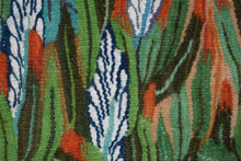 Wheat Field and Wildflowers handwoven tapestry — view 6
