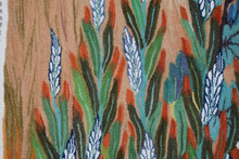 Wheat Field and Wildflowers handwoven tapestry — view 8