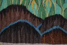 Hand woven egyptian wall hanging tapestry-folk art-2.4 ft-kilim-wall décor art