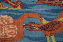 Hand woven egyptian folk art tapestry-2.5 ft- wall art hanging-kilim-home decor