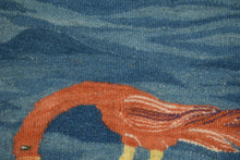 Birds in Flight and at Rest handwoven tapestry — view 10