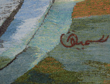 Woman in a Headscarf, after Mona Eliwa handwoven tapestry — view 8