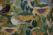 Sunflower Field with Doves handwoven tapestry — view 6