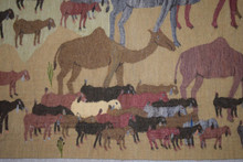 Camel Caravan handwoven tapestry — view 6