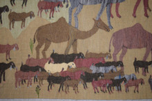 Camel Caravan handwoven tapestry — view 6