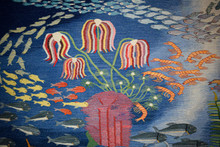 Coral Reef handwoven tapestry — view 9