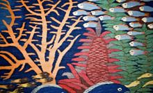 Coral Reef handwoven tapestry — view 17