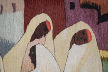 Mother and Child handwoven tapestry — view 11
