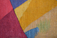Fisherwoman handwoven tapestry — view 12