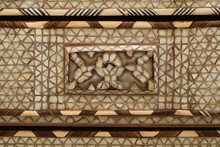 Vintage Syrian Mother of Pearl Chest of Drawers — view 4