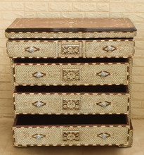 Syrian Mother of Pearl Inlay Chest 37″
