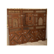 Syrian Mother of Pearl Inlay Screen 71″