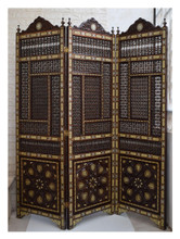 Moroccan Mother of Pearl Inlay Screen 77″