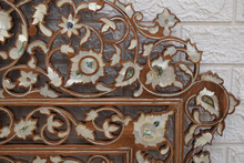Syrian Mother of Pearl Inlay Mirror 63″