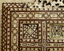Moroccan Mother of Pearl Inlay Mirror 47″