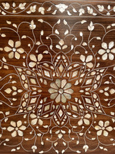 Syrian Mother of Pearl Inlay Wall Panel 36″
