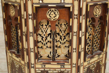 Moroccan Mother of Pearl Inlay Side Table 28×16″