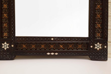 Syrian Mother of Pearl Inlay Mirror 40×24″