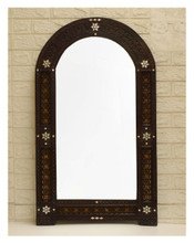 Syrian Mother of Pearl Inlay Mirror 40×24″