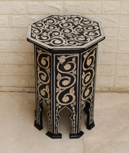 Scrolling Arabesque Side Table — detail 2