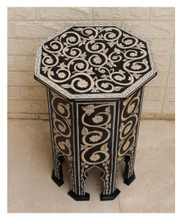 Scrolling Arabesque Side Table