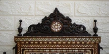 Moroccan Mother of Pearl Mirror 40 in — detail 3