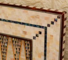 Star Medallion Backgammon Board 25 in — detail 3