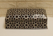 Mother of Pearl Jewelry Box 16 in — detail 2
