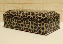 Mother of Pearl Jewelry Box 16 in — detail 5