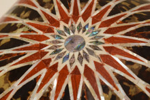 Moroccan Mosaic Jewelry Box 12 in — detail 8