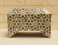 Mother of Pearl Mosaic Jewelry Box — view 2