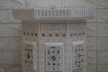 Egyptian Inlaid Side Table 23 in — detail 6
