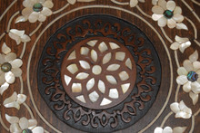 Syrian Octagonal Table, Rosette Medallion — view 7
