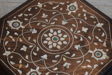 Syrian Octagonal Table, Openwork Base — view 5