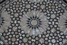 Arcaded Octagonal Side Table 23 in — detail 5