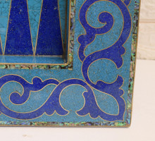 Lapis & Turquoise Backgammon Board 25 in — detail 5