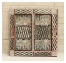Backgammon & Checkers Board 25 in