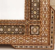 Moroccan Mosaic Mirror Frame 36 × 30 in — detail 1
