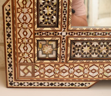Moroccan Mosaic Mirror Frame 36 × 30 in — detail 8