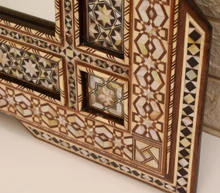Moroccan Mosaic Mirror Frame 36 × 30 in — detail 9
