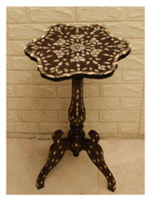 Lobed Syrian Pedestal Table 27 in