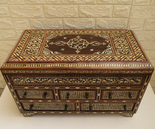 Mother of Pearl Chest of Drawers 25 in — detail 2