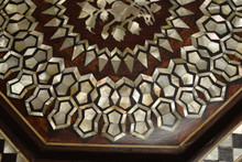 Mashrabiya Octagon Side Table 24.5 in — detail 6