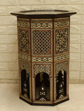 Octagonal Table, Dense Star Medallion — view 3